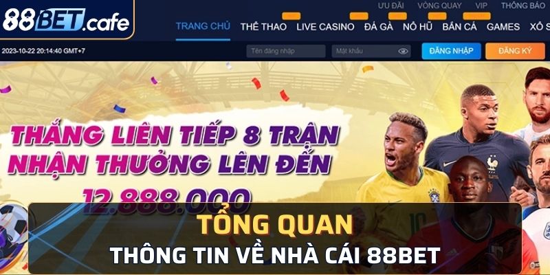 Tổng quan các thông tin quan trọng về nhà cái 88BET